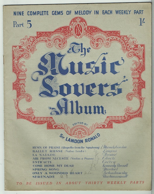 The Music Lovers Album Part 5