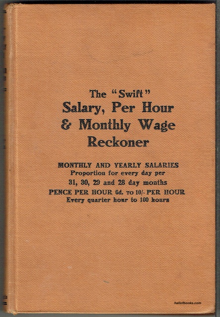 The Swift Salary, Monthly Wages And Per Hour Wages Reckoner