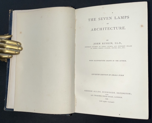 The Seven Lamps Of Architecture